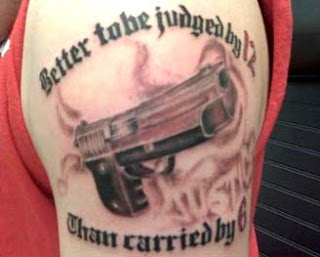 Gangsta Tattoo Idea