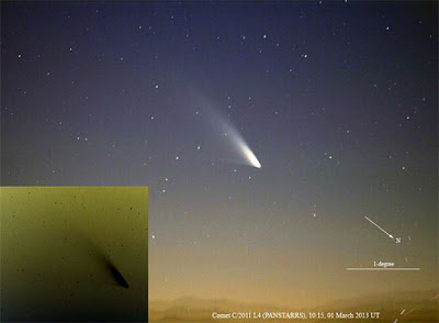 cometa Pan-STARRS (C/2011 L4), 07 de Marzo 2013