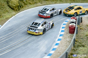 Slotcar Custom Made 24 Le Mans 1973- Porsche 911 Carrera RSR