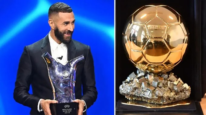  'It's My Childhood Dream': Benzema Sets Sight On Ballon D'or After Uefa Award