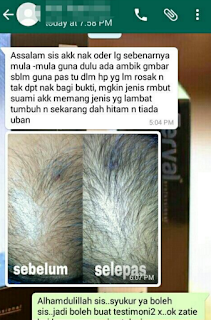 testimoni feryal argan oil