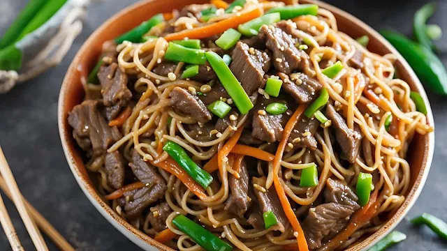 beef lo mein recipe