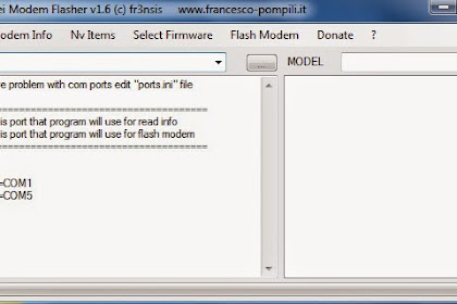 Download Huawei Modem Flasher v1.6 (c) fr3nsis