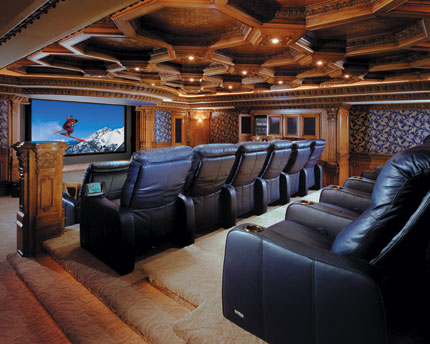 Movies  Theaters on Laorosa   Design Junky  Home Movie Theater Renovations  30 Pics