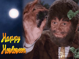 bewitched wolf halloween wallpaper