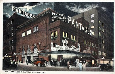Cinemas Portland Oregon on Pantages Theatre  On Broadway And Alder  Circa 1918  Not The Old
