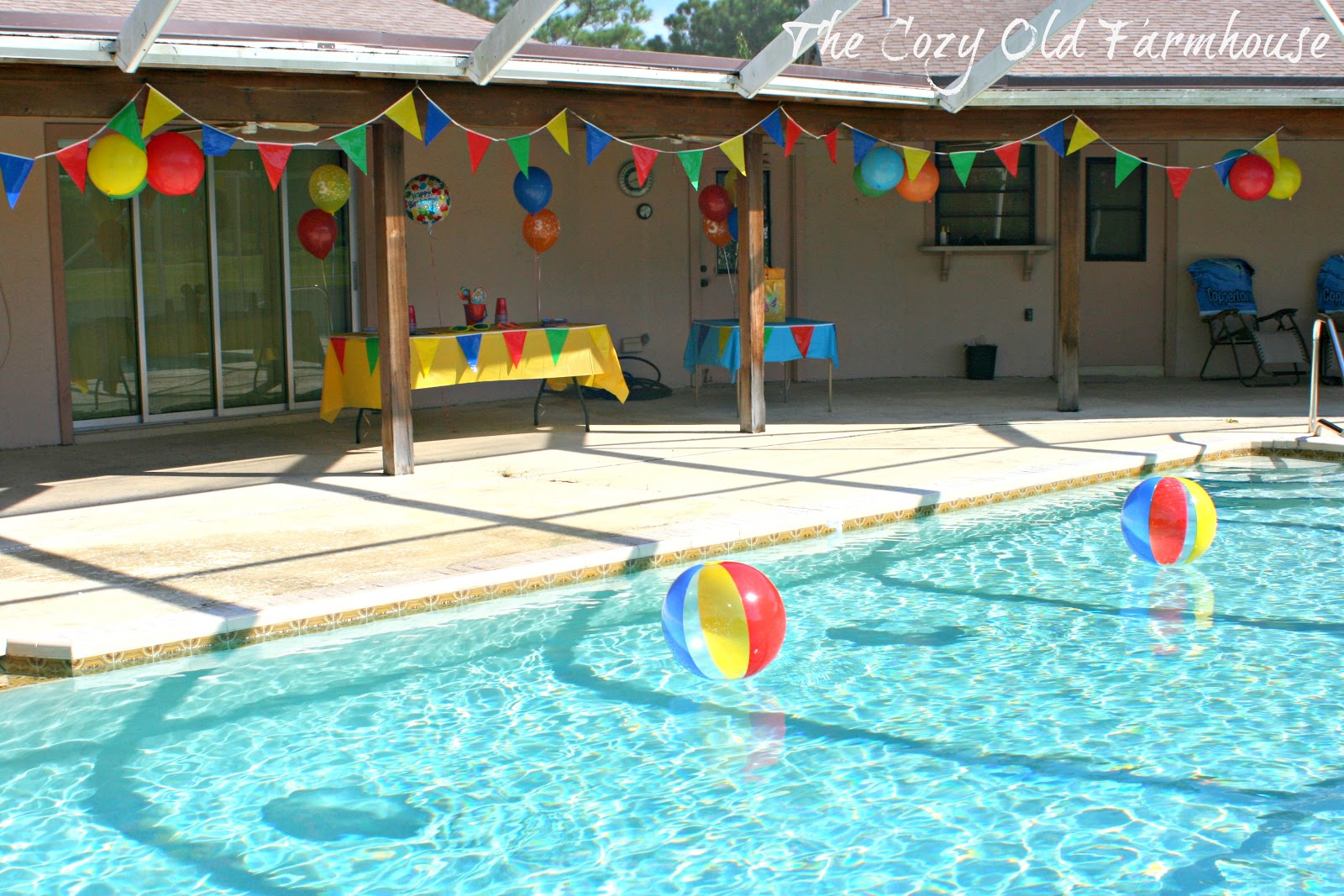 The Cozy Old Farmhouse Simple and Budget Friendly Pool  