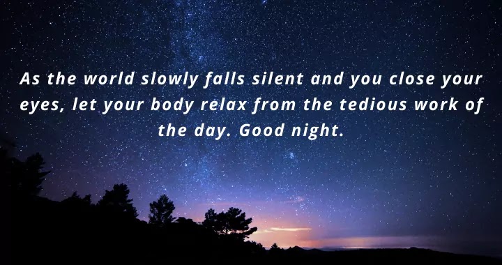 Good Night Messages For Best Friend