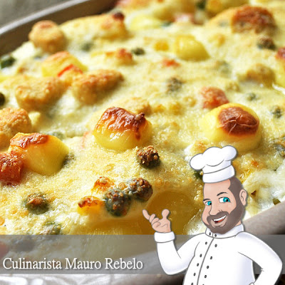 Batatas Gratinadas, Batata Gratinada, Receita, Culinarista, Mauro Rebelo, Receita de, Batatas ao Creme, Batatas ao Forno, Batatas ao Murro 