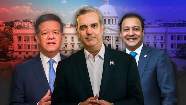 Gallup: Abinader 60%; Leonel 24.6% y Abel Martínez un 11.1%