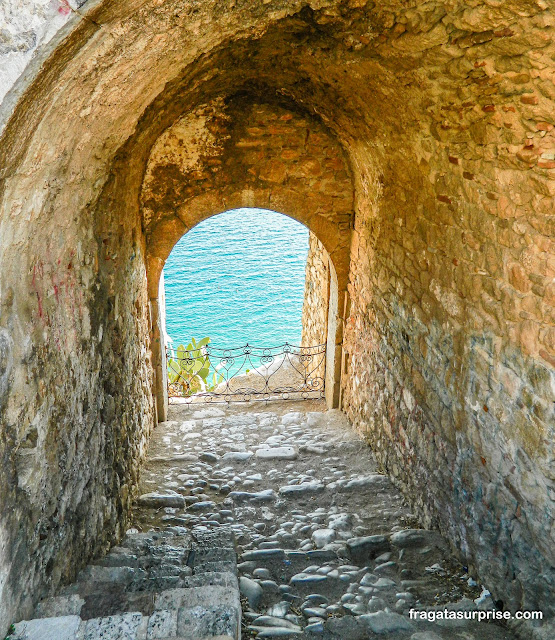 Fortaleza de Acronáfplia em Nafplio na Grécia