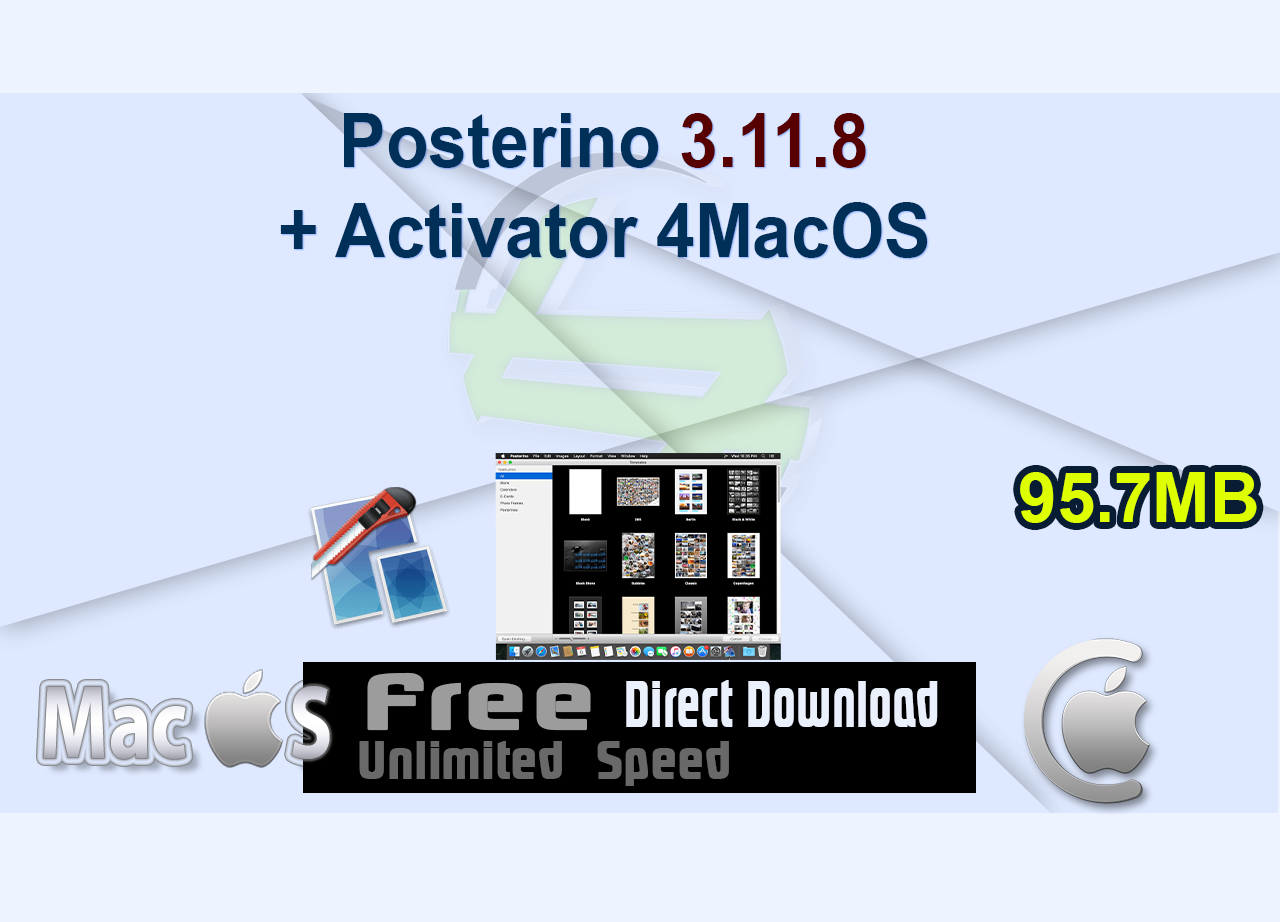 Posterino 3.11.8 + Activator 4MacOS