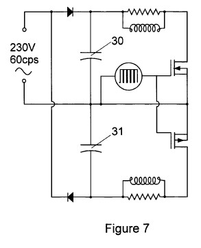 Power supply for electrical resistance operated installations and appliances