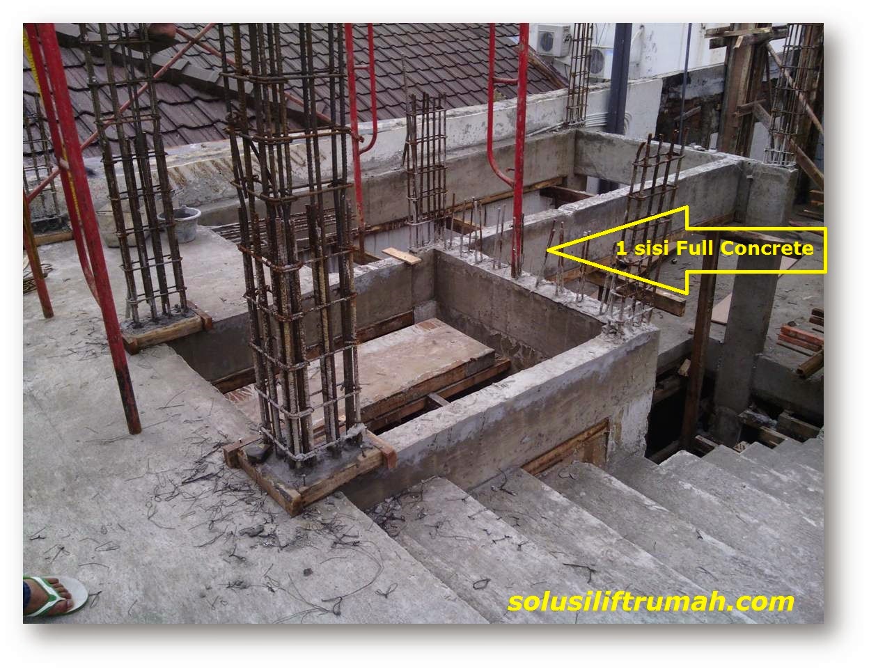 Full Concrete Elevator Hoistway Shaft