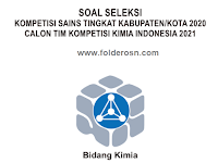 SOAL KSN KIMIA SMA TAHUN 2020 TINGKAT KABUPATEN