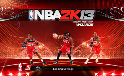 NBA 2K13 Washington Wizards Loading Screen Mod