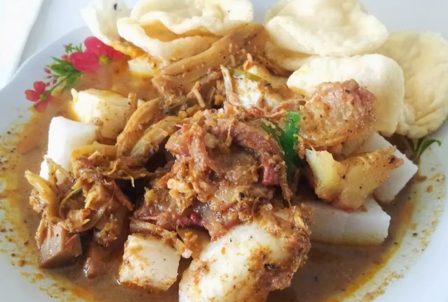 Resep Lontong Tunjang Khas Bengkulu