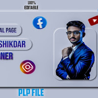 Neumorphism Design: Best Facebook Cover | Free PLP File Included