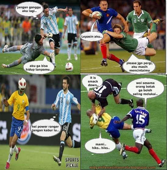 Wallpaper Gambar  Lucu Pemanin Sepak Bola  RomantisP 