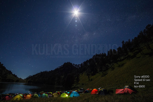 foto milkyway di bromo