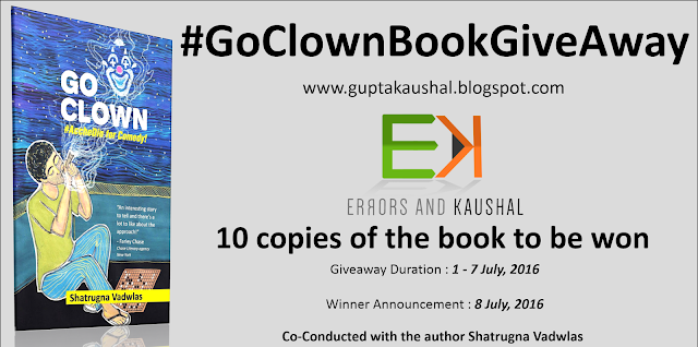 Go Clown - Book Giveaway! 10 Copies to be won, participate now!