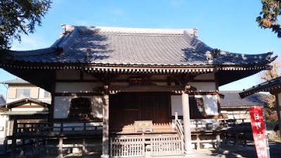 日野市の石田寺　本堂