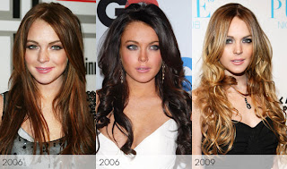 Lindsay Lohan Hairstyle - Female Celebrity Hairstyle Ideas