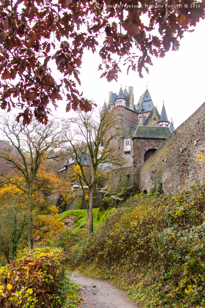 lateral do Castelo de Burg-Eltz