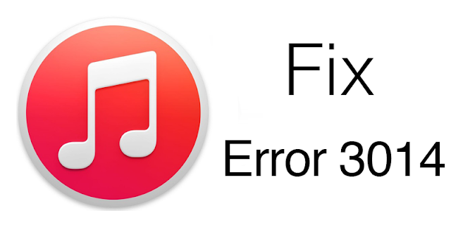 Fix iTunes error 3014