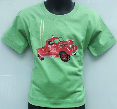 Fire engine  t-shirt from Savage London
