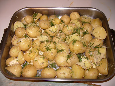 Bulgarian Dill Potatoes