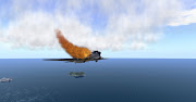 On fire and trying to keep from crashing! (snapshot )