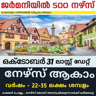 Urgently Required Nurses for Germany Recruitment 2023-(C/O ODEPC )