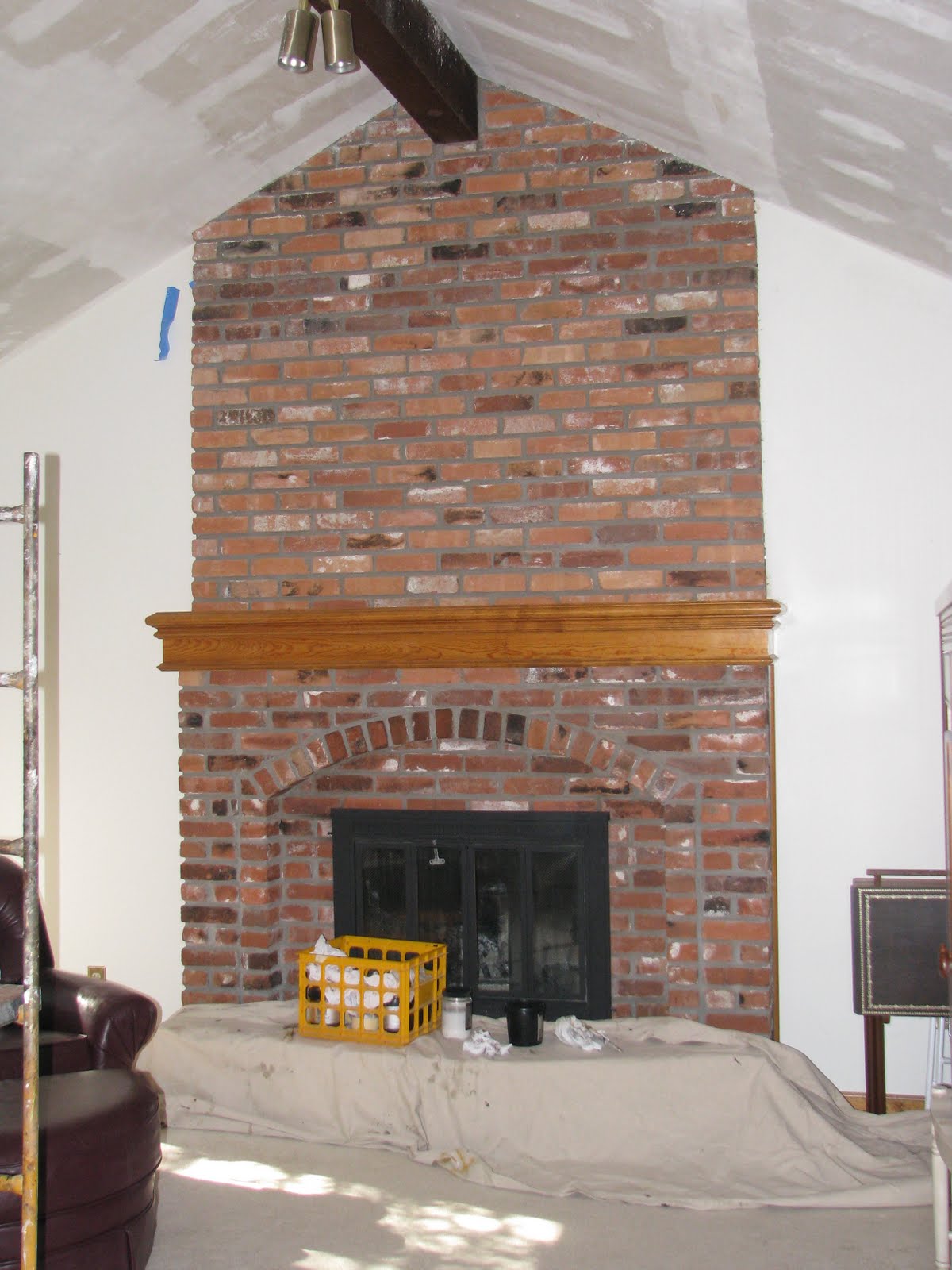 Let us bring your brick fireplace into this decade... - The Magic ...
