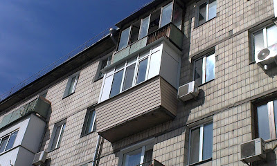 balkon s vynosom Kiev