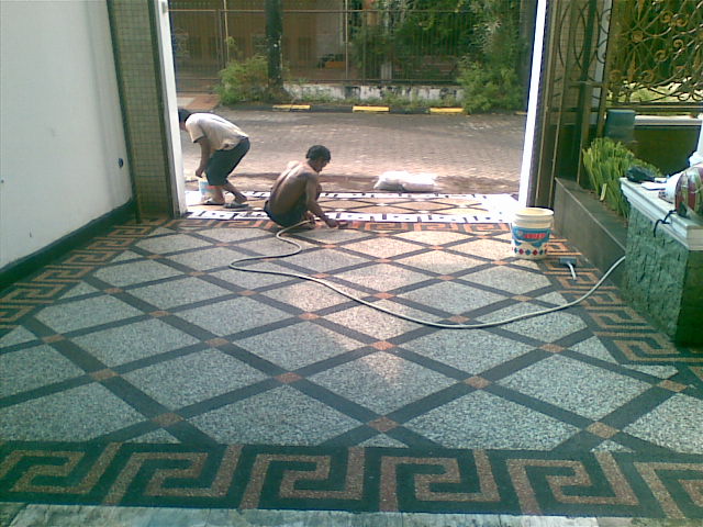 50 Motif Keramik Carport Minimalis