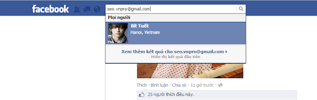 Cách tìm kiếm bạn bè trên facebook nhanh và chính xác