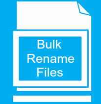 Free Windows Software To Bulk Rename Files and Modify File Extension