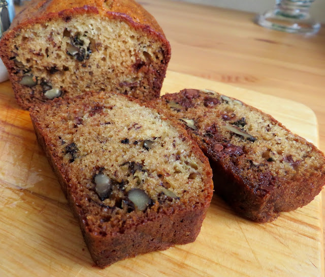 Banana Chocolate Chip Bread for Two