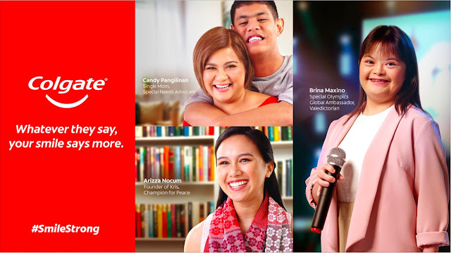 Colgate - Smile Strong Campaign - Patty Villegas - The Lifestyle Wanderer - Arizza Nocum - Brina Maxino - Candy Pangilinan - Title
