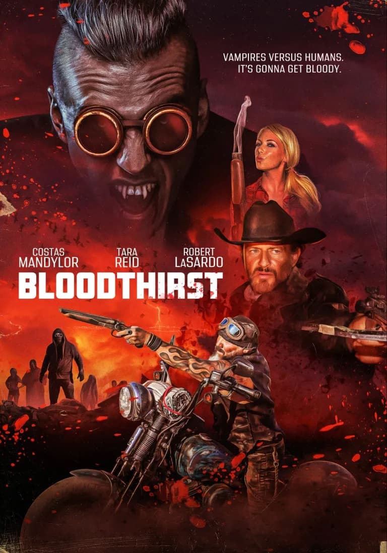 Lionsgate показала постер эпичного вампирского хоррора Bloodthirst
