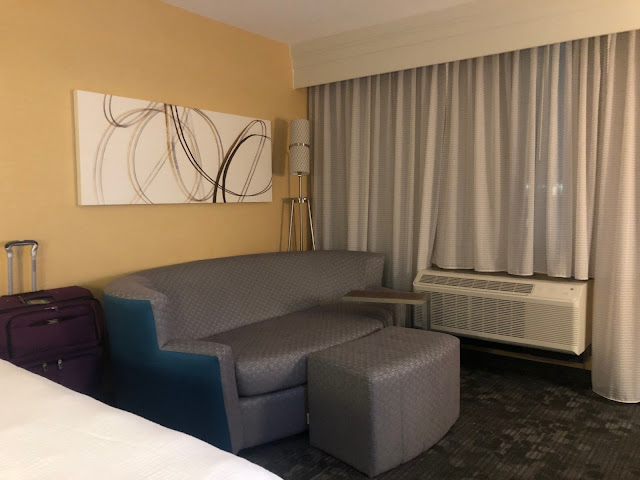 The Marriott Courtyard Hotel in Downtown Newark, New Jersey