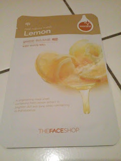 Review The Face Shop Lemon Real Nature Mask (Bahasa Indonesia)