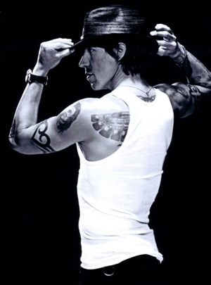 Tattoos of Anthony Kiedis Red Hot Chili Pepper