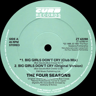 Big Girls Don't Cry (Club Mix) - The Four Seasons