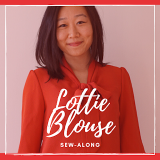 Simple Sew Lottie Blouse sew-along pussybow