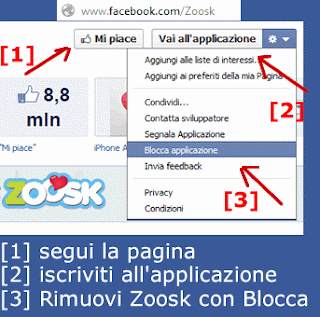 Screenshot esplicativa di Zoosk