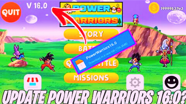 تحميل لعبة Power Warriors 16.0 اخر اصدار ( اموال غير محدودة  / غير مقفلة )