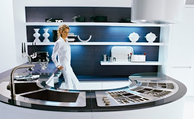 Modern New Integra U-shaped Pedini Kitchen