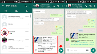 Cara Memasang Tombol Share WhatsApp di Blog